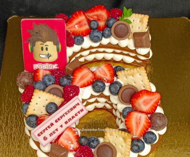 Author's cake "Digit" - photo #2